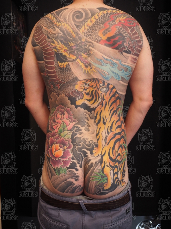 Darko tiger and dragon tattoo